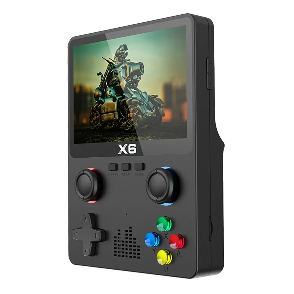 Retro Gaming Console X6 3.5Inch IPS Screen Handheld Game Player
