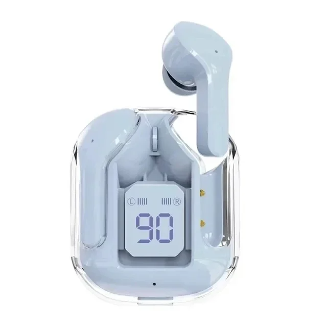 Original T2 Wireless Bluetooth Earphone Transparent HIFI Headphones