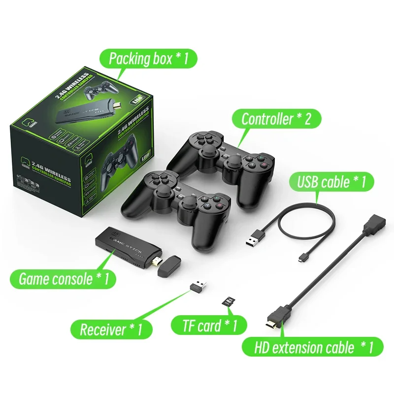 2.4G Double Wireless Video Game Console Controller