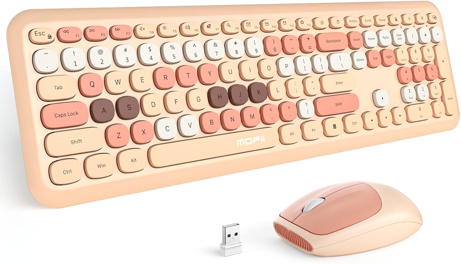 Wireless Keyboard and Mouse Set