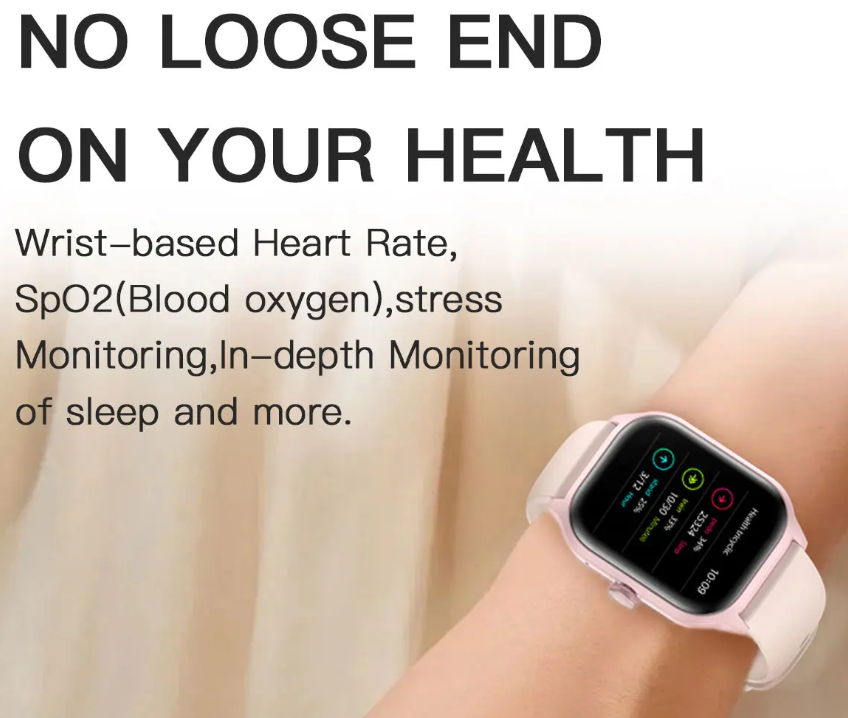 Smartwatch wtih Call Option and Fitness Tracker