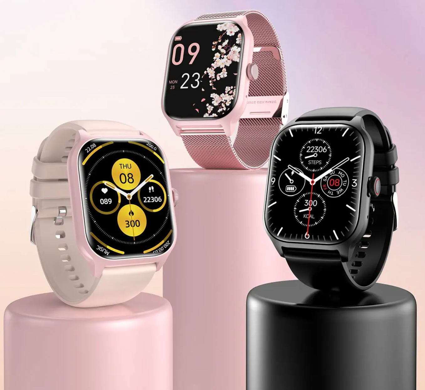 Smartwatch wtih Call Option and Fitness Tracker