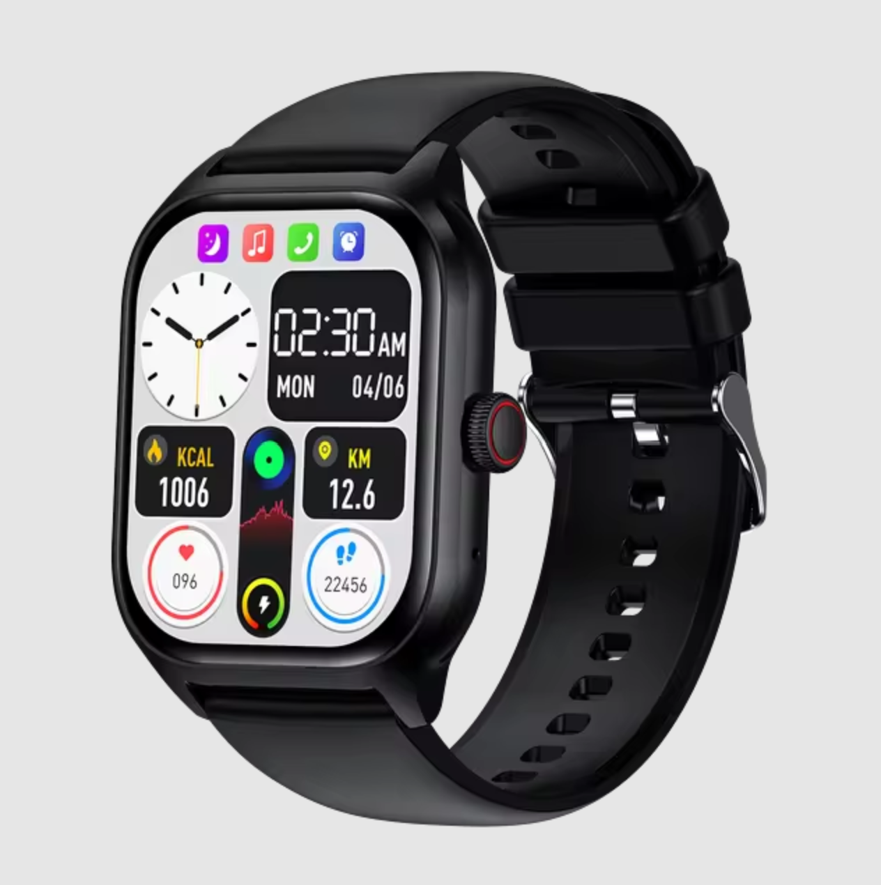 Smartwatch wtih Call Option and Fitness Tracker