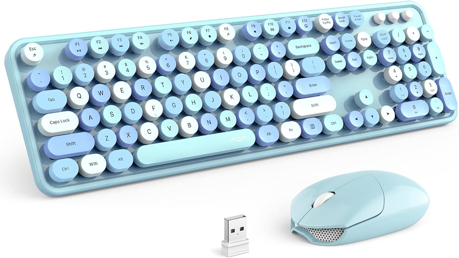 Wireless Keyboard and Mouse Set