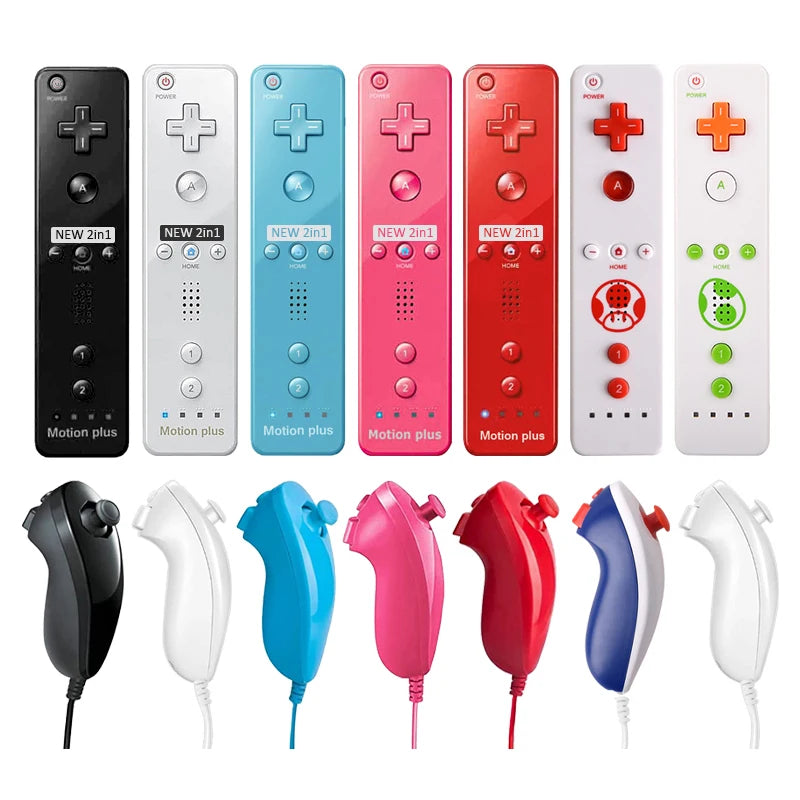 2 in 1 Remote and Nunchuck Controller