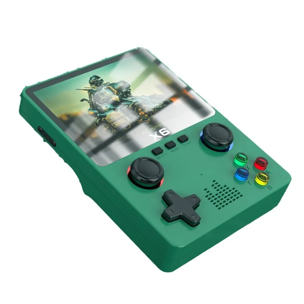 Retro Gaming Console X6 3.5Inch IPS Screen Handheld Game Player