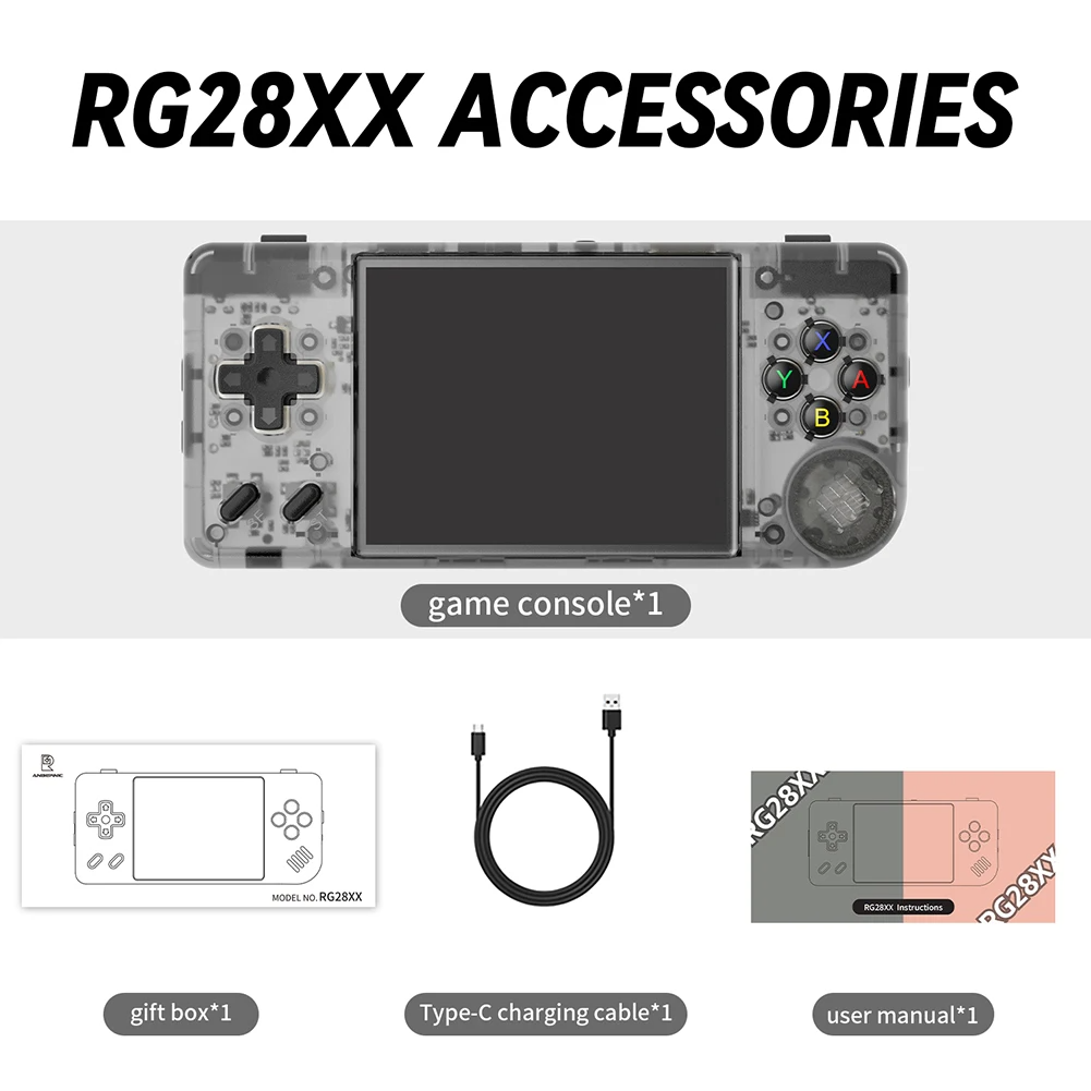 RG28XX Retro Handheld Game Console 128G 10153 Games