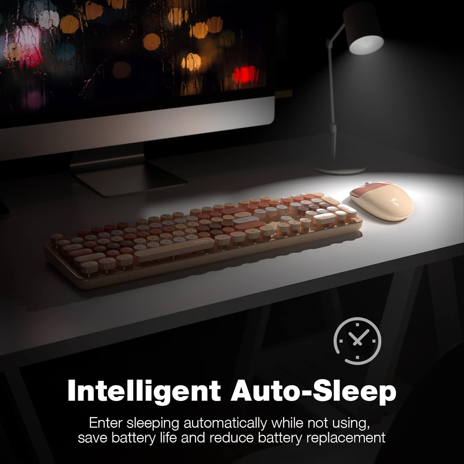 Wireless Keyboard and Mouse Set