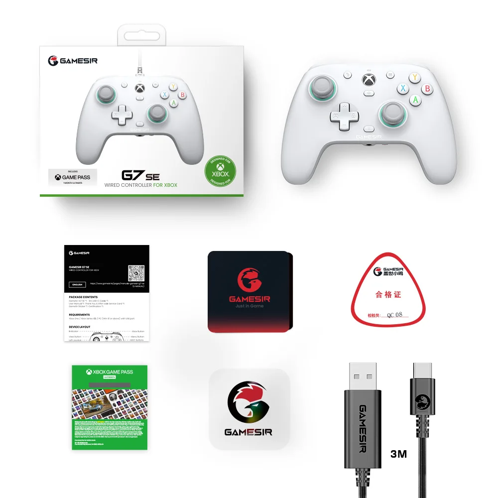 GameSir G7 SE Gaming Controller Wired Gamepad