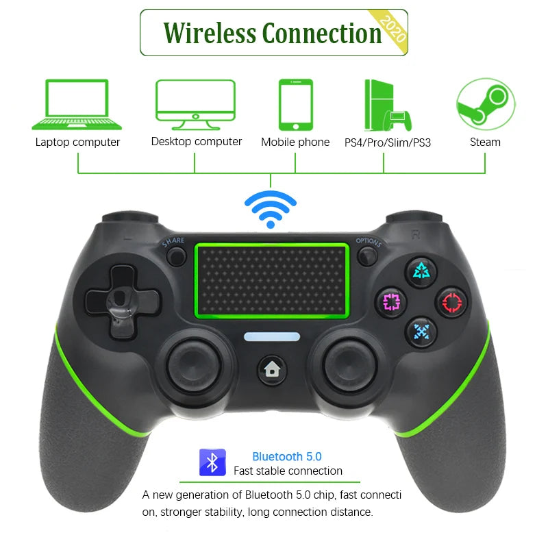 6-Axis PS4 Controller Double vibration Gamepad