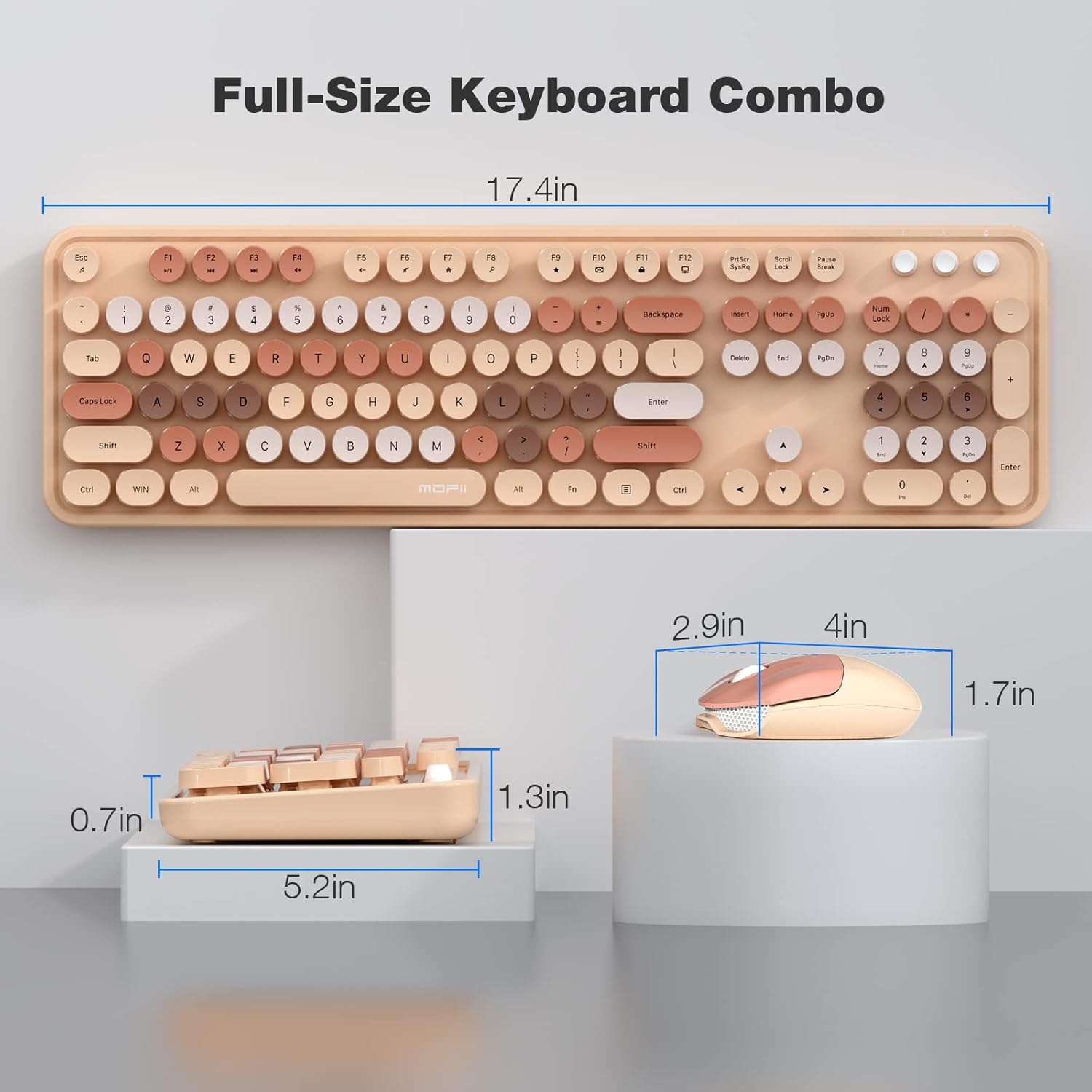 Wireless Keyboard and Mouse Set
