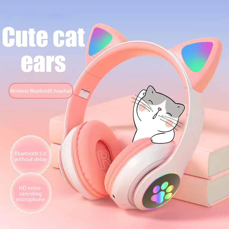 Cat Ear Wireless Headphones