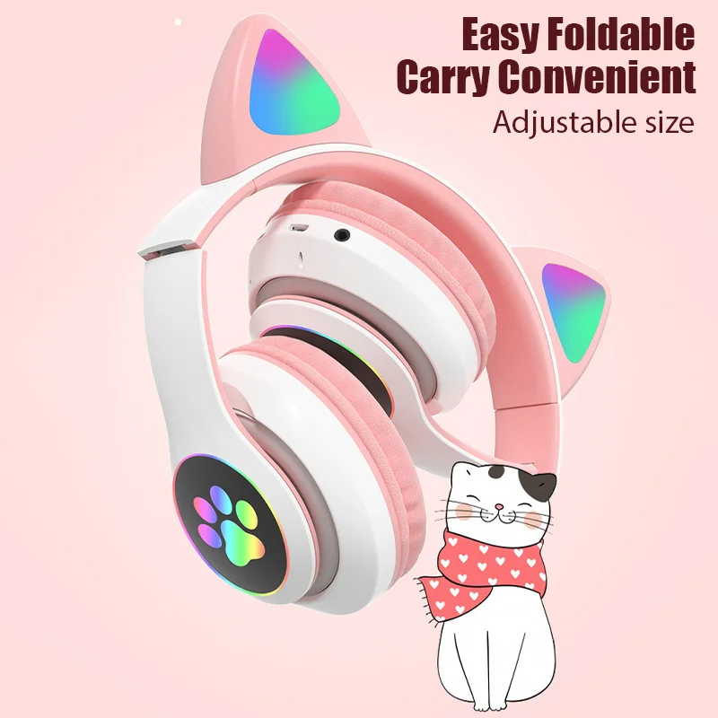 Cat Ear Wireless Headphones