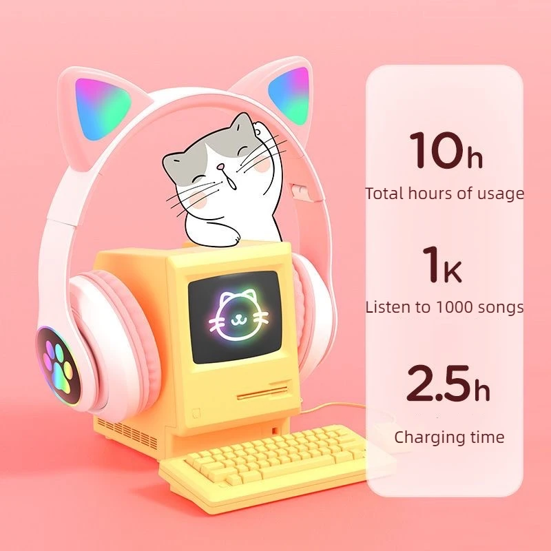 Cat Ear Wireless Headphones