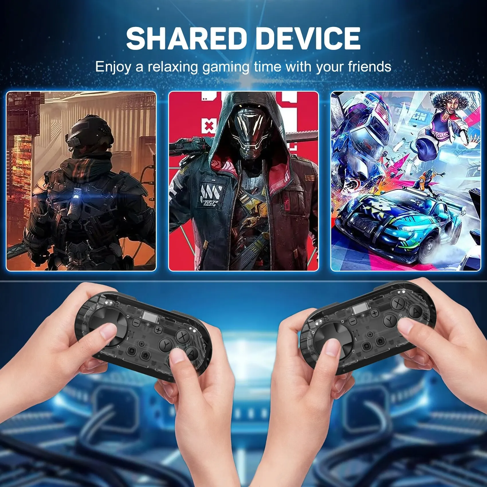 LinYuvo Mini Wireless Controller for Switch Lite OLED