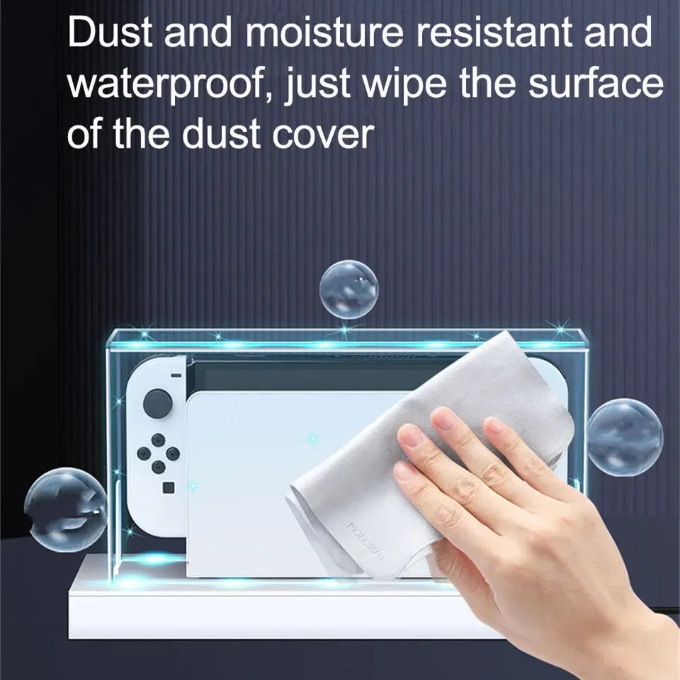 RGB Base Clear Dust Cover for Nintendo Switch Oled Case