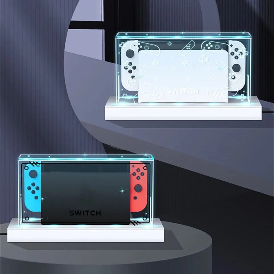 RGB Base Clear Dust Cover for Nintendo Switch Oled Case