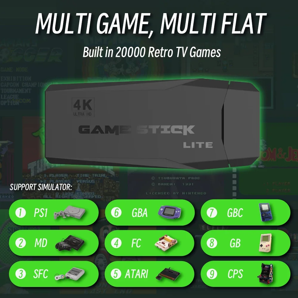 2.4G Double Wireless Video Game Console Controller