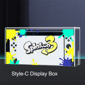 RGB Base Clear Dust Cover for Nintendo Switch Oled Case