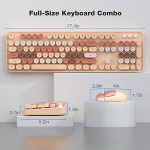 Wireless Keyboard and Mouse Set