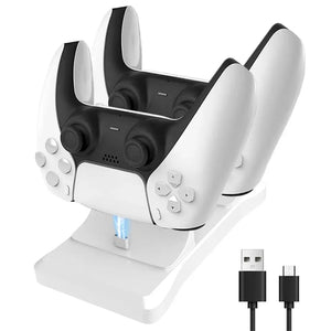 Dual Controller Charging Stand for Playstation 5 Controller Charger Station PS5