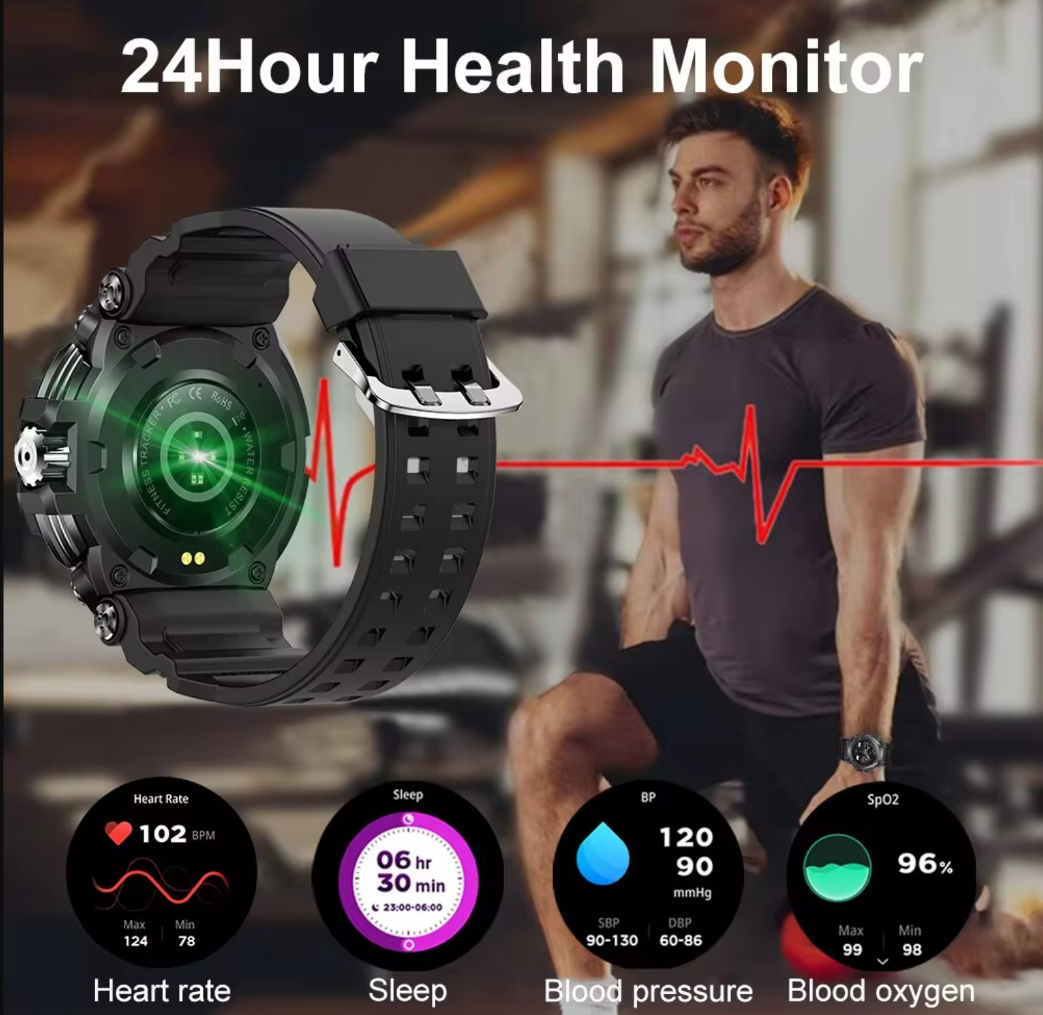 GPS Smart Watch for Android and IOS