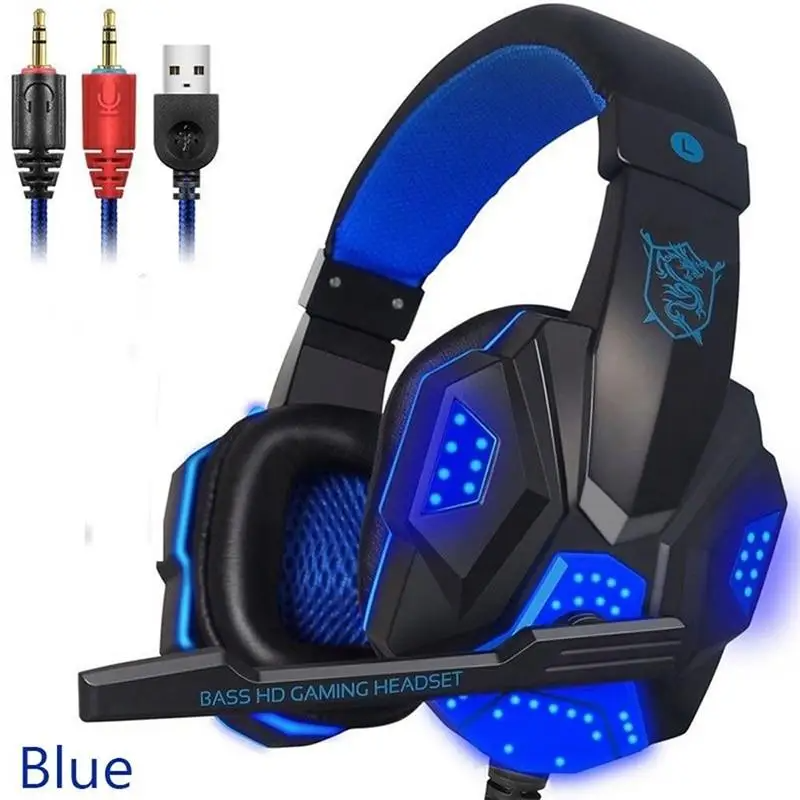 Gaming Headset EastVita PC780 with lighting microphone and bass earphones for PC / PS4 / Xbox
