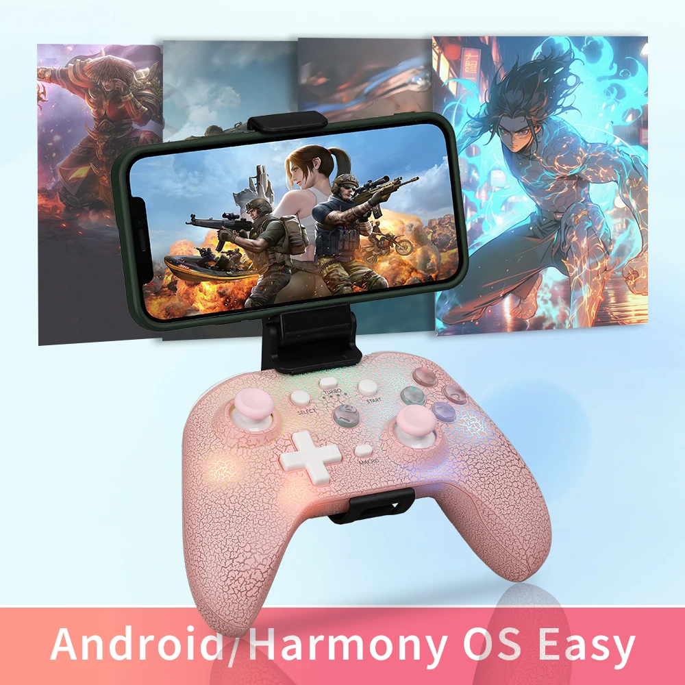 NS 9 RGB Light Wireless Controller For Nintendo Switch and PC