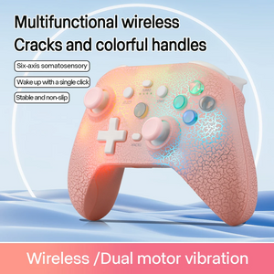 NS 9 RGB Light Wireless Controller For Nintendo Switch and PC