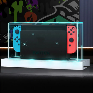 RGB Base Clear Dust Cover for Nintendo Switch Oled Case