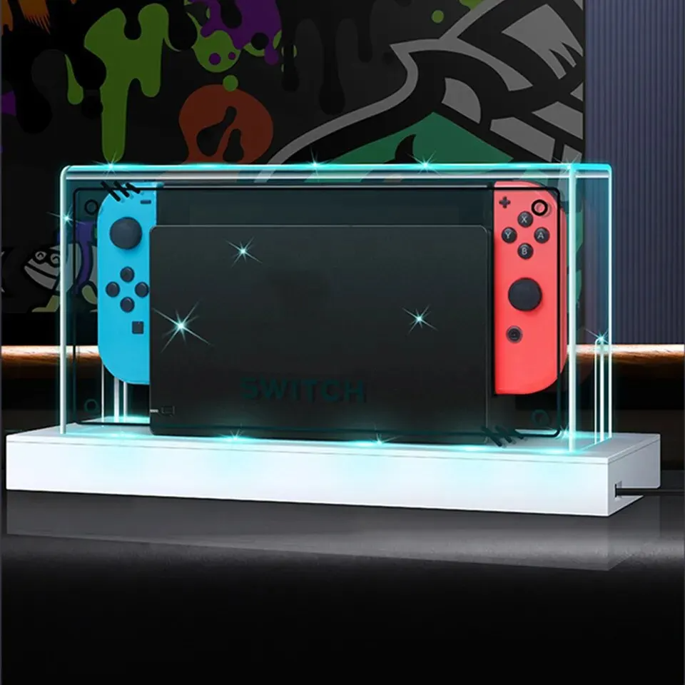 RGB Base Clear Dust Cover for Nintendo Switch Oled Case