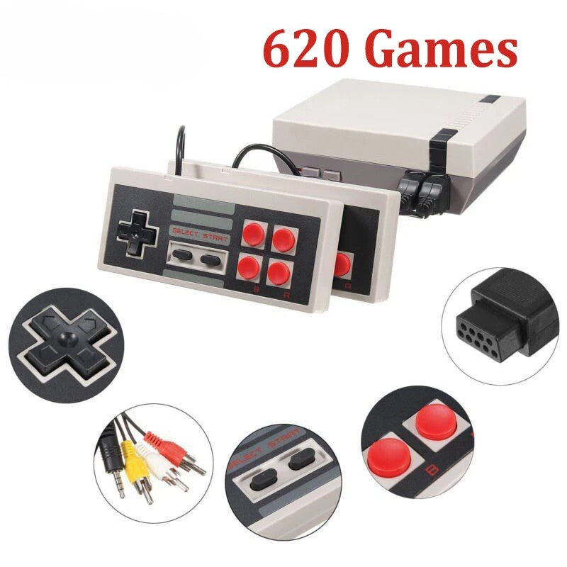 Retro Classic Video Game Console TV Handheld Family